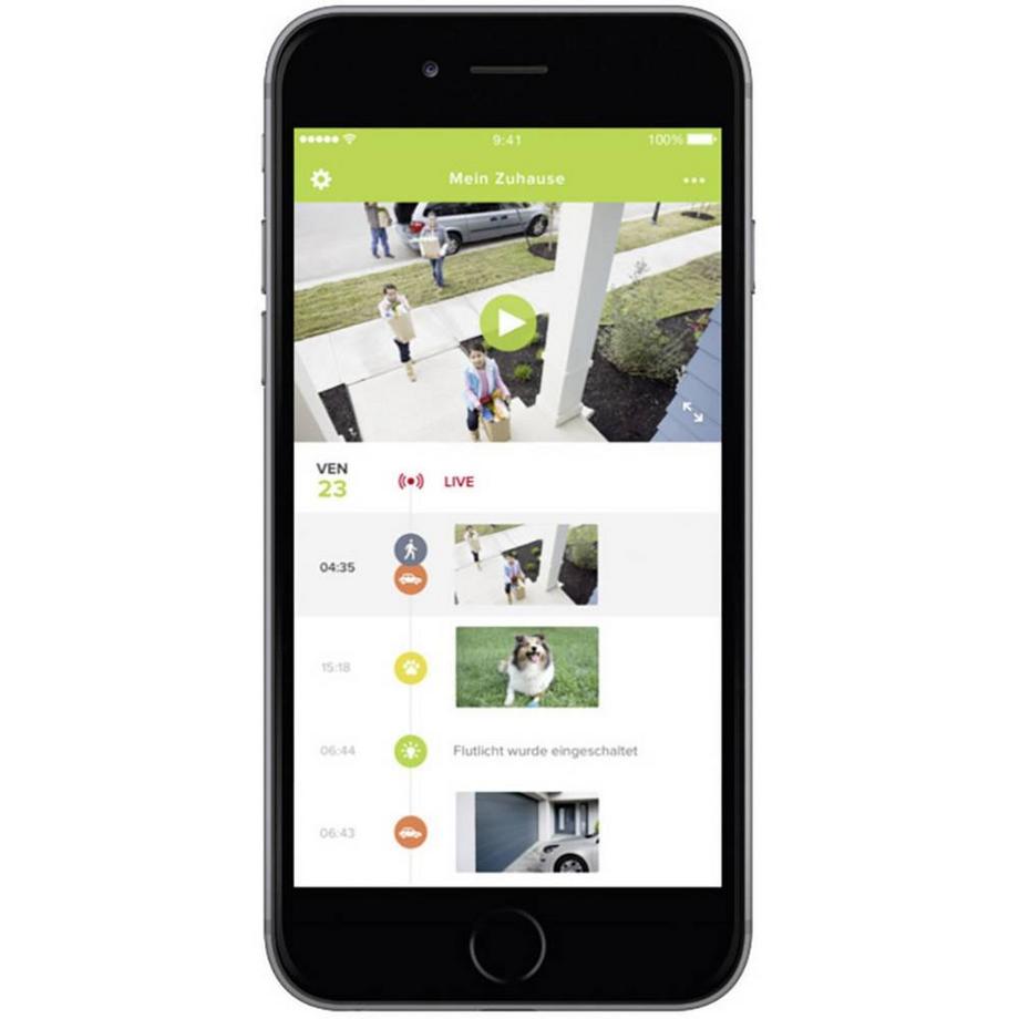 NETATMO  WLAN IP-Kompakt-Kamera 1920 x 1080 Pixel Presence Aussenbereich 