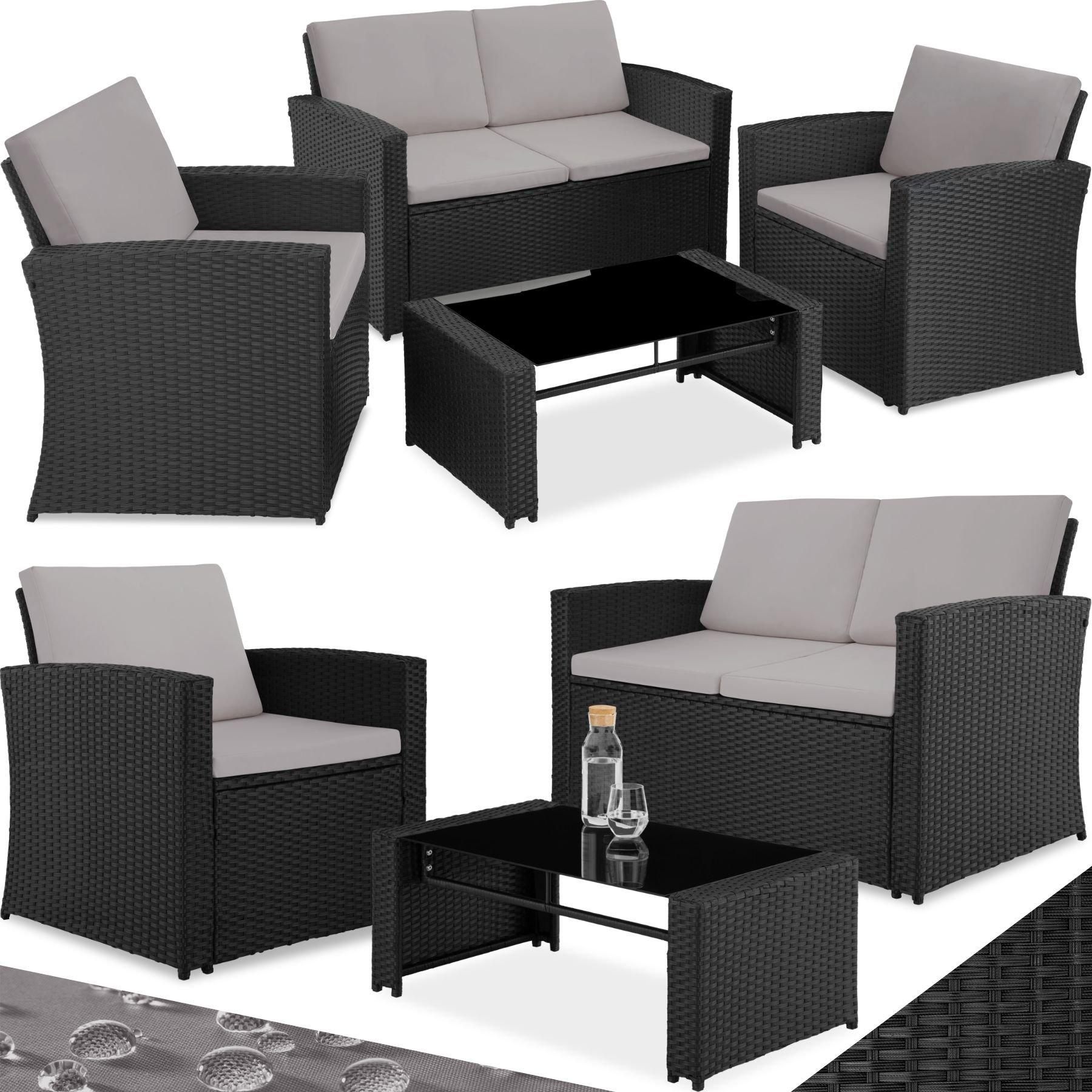 Tectake Rattan Lounge Lucca  