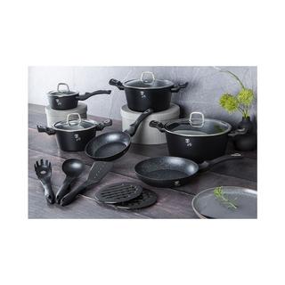 Berlinger Set de 15 ustensiles de cuisine Black Silver Collection  