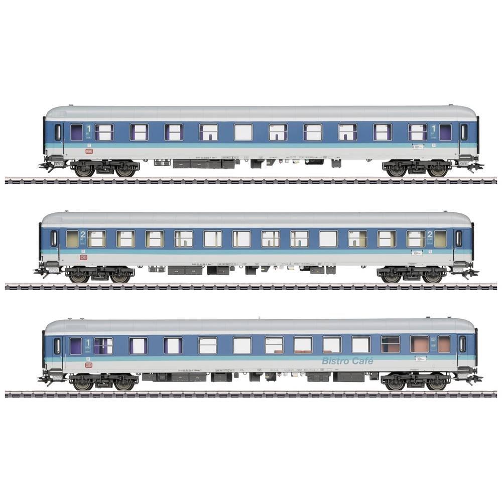 Image of H0 3er-Set Schnellzugwagen InterRegio der DB, MHI Multicolor