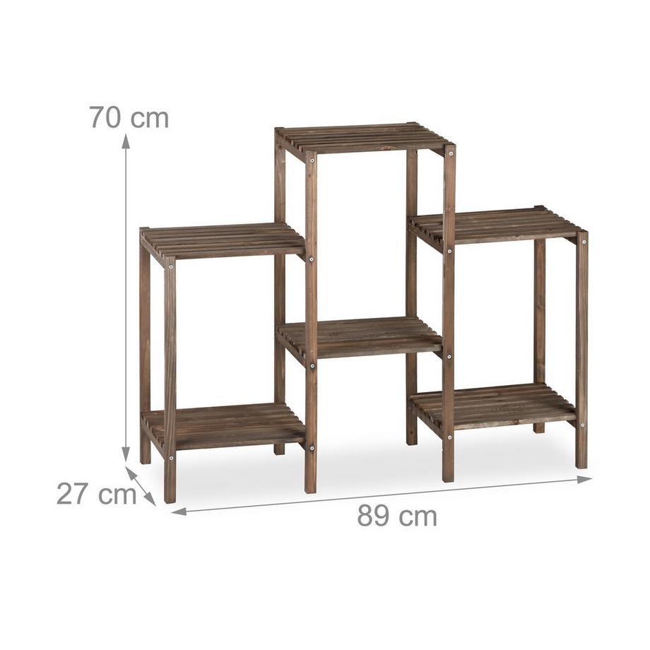 B2X Scaffale per piante con 6-7 ripiani  
