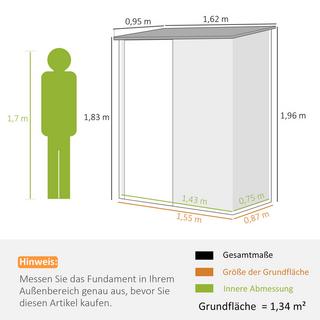 Outsunny Gerätehaus  
