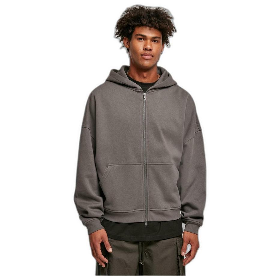 URBAN CLASSICS Organic 90's Sweatshirt à Capuche Zippé  