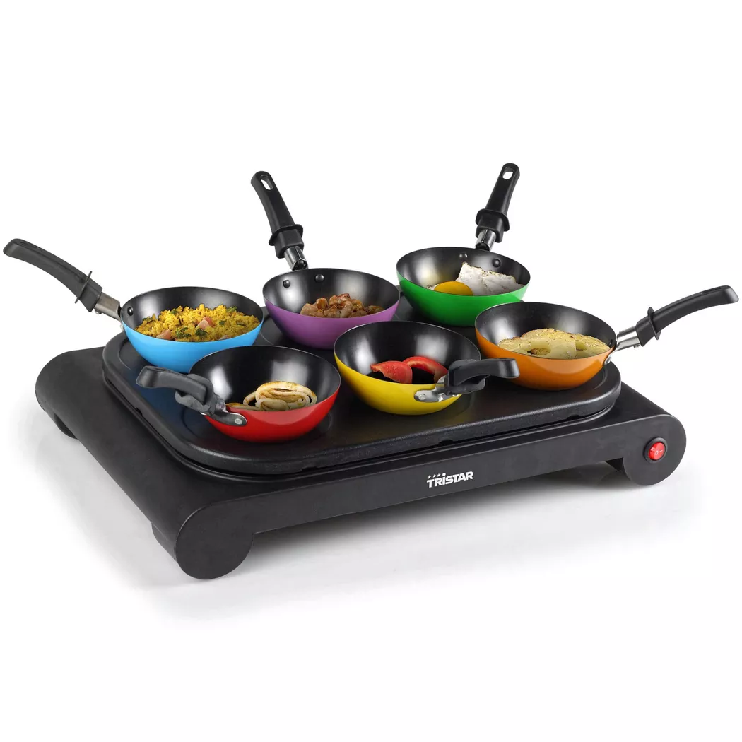Tristar BP-2827 Wok-Set, 6 personnes – Grille-viande