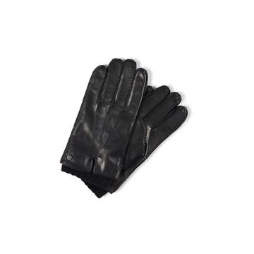 Gants en cuir à manchette (Cuff Down) et fonction écran tactile