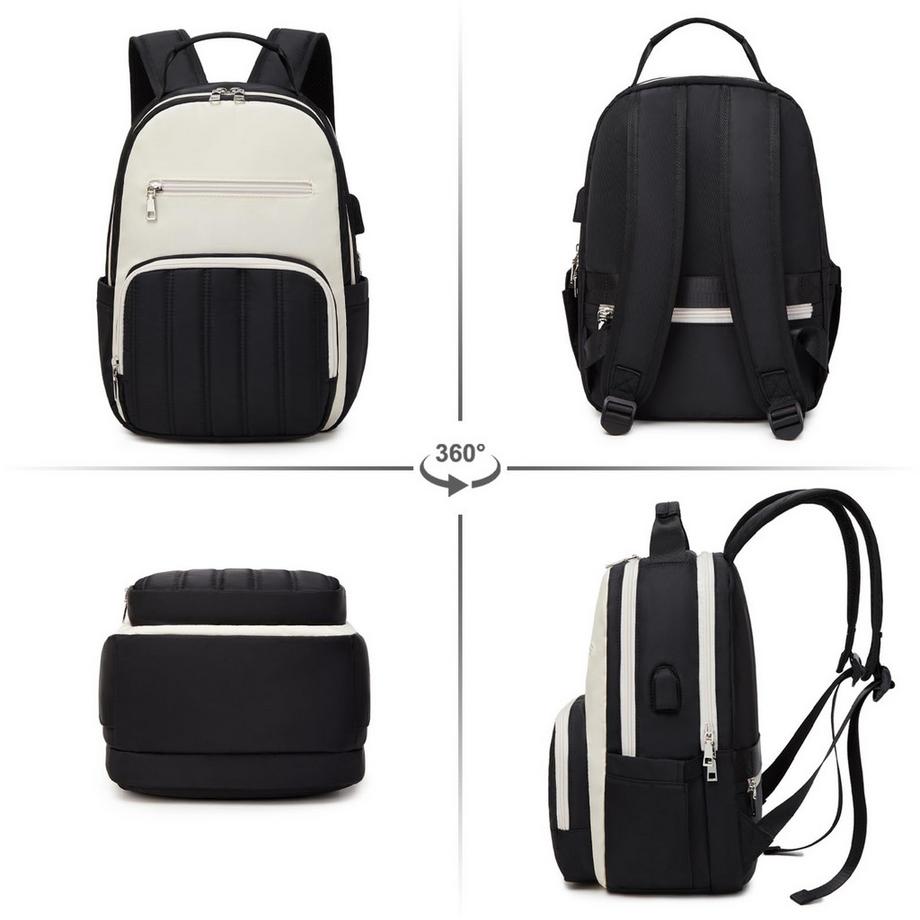 Only-bags.store Sac à dos élégant avec petite pochette  