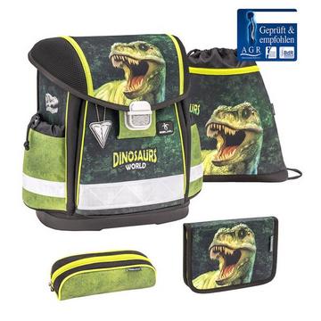 CLASSY Schulrucksack 4-teiliges-Set Dinosaur World 2