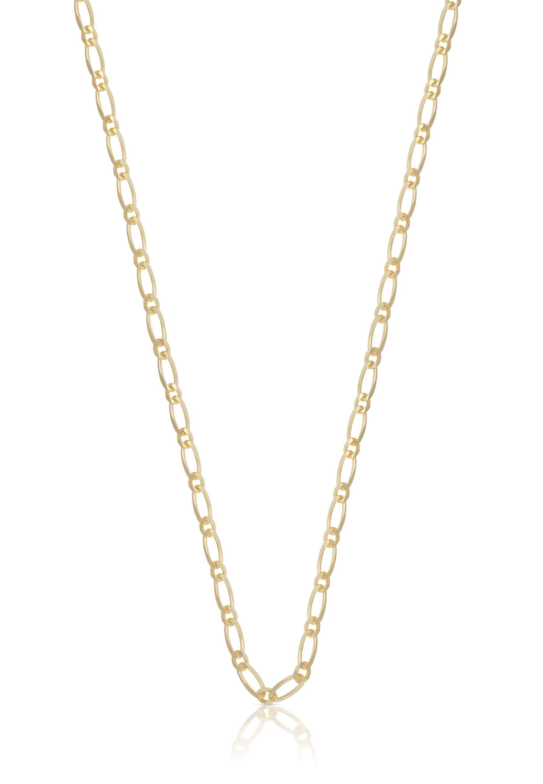 Image of Collier Figaro Gelbgold 750, 2.3mm, 45cm Damen Gelbgold 45cm