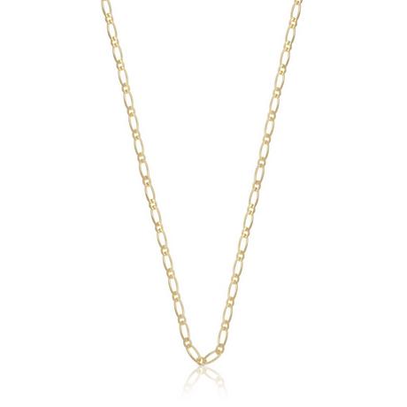 MUAU Schmuck  Collier Figaro Gelbgold 750, 2.3mm, 45cm 