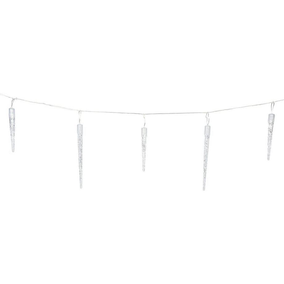 B2X Boucle lumineuse Glaçons - 72 LED, minuterie, 8 modes d'éclairage  