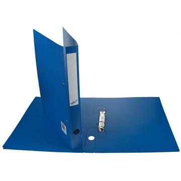 BÜROLINE Ringbuch A4 680002 blau 2 Ringe/3cm, Greifloch