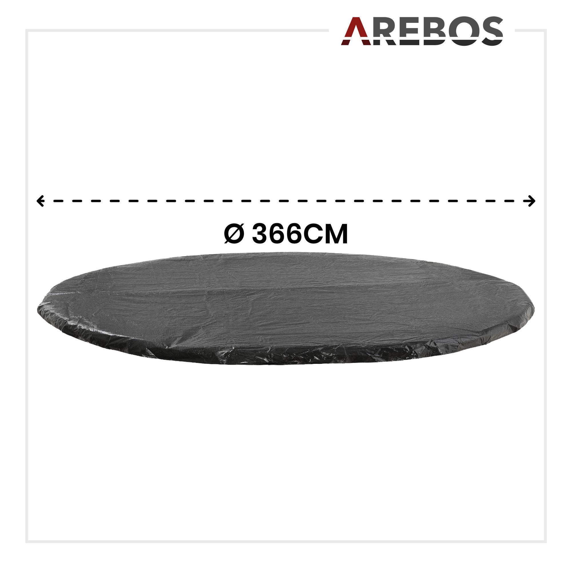 Arebos  Bâche De Protection Pour Trampoline 