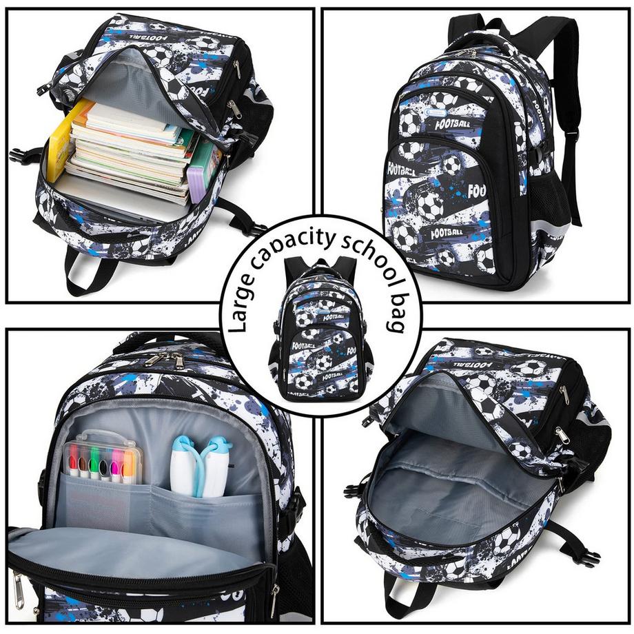 Only-bags.store  Sac à dos scolaire,Sac à dos pour enfants avec sangle de poitrine,Sac à dos d'école primaire de grande capacité 