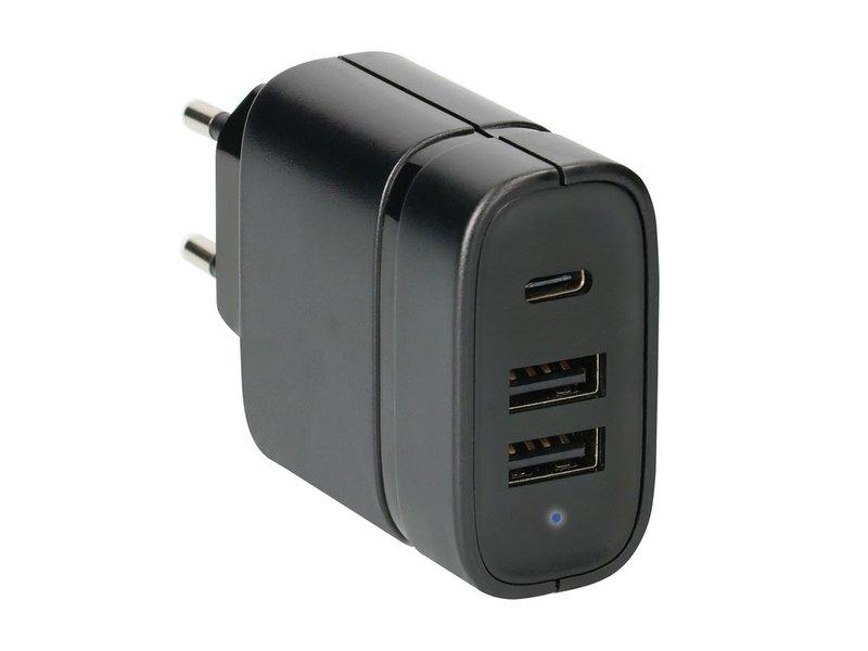 Image of AG 162442 Ladegerät für Mobilgeräte Schwarz Indoor