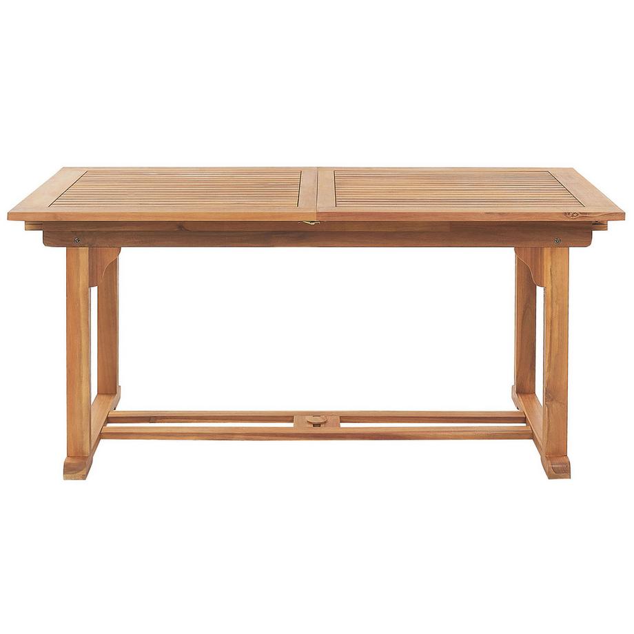 Beliani Set da pranzo per giardino con sedie en Legno d'acacia Mediterraneo JAVA PREMIUM  