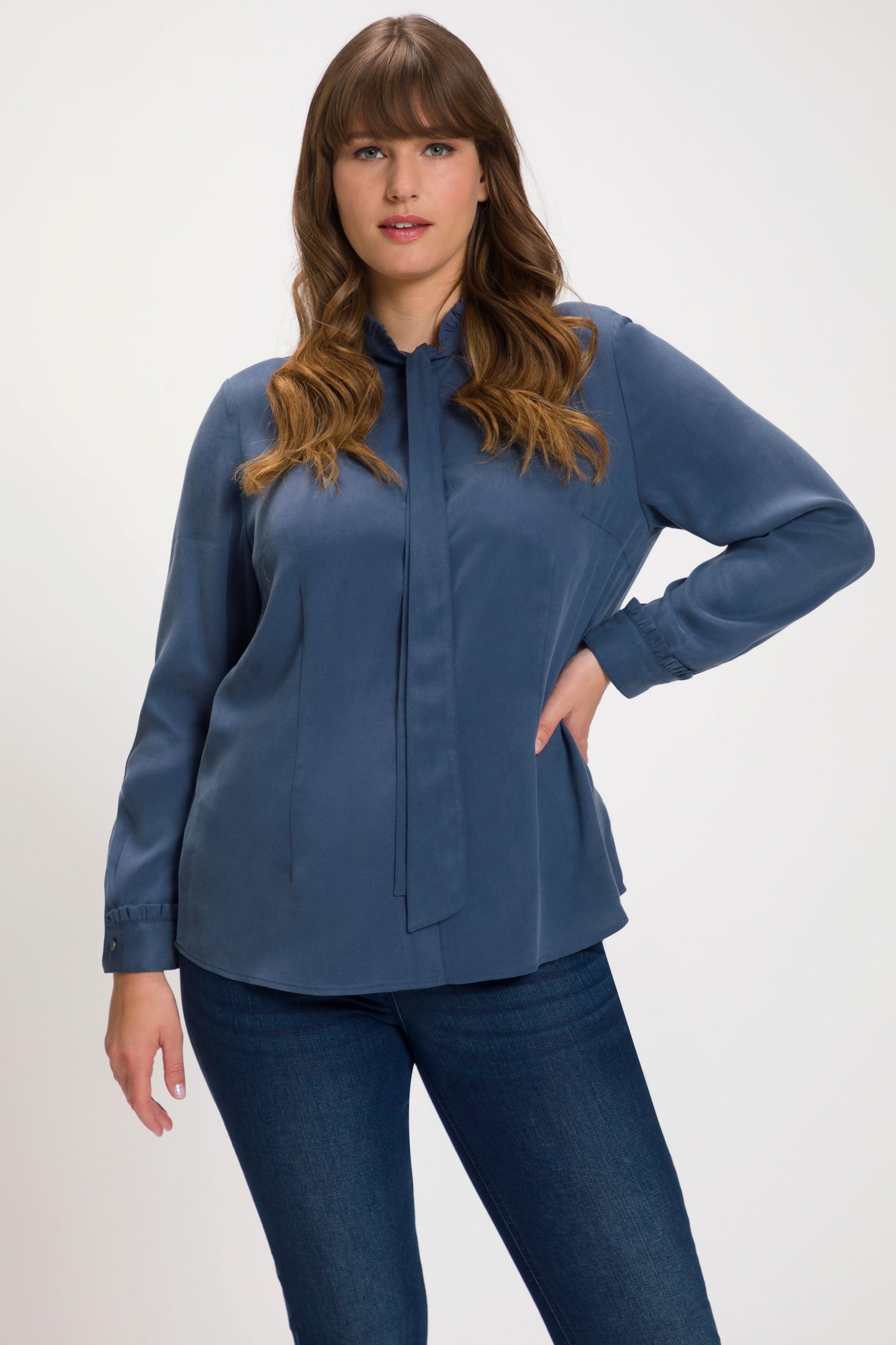 Ulla Popken  Blusa con fiocco 