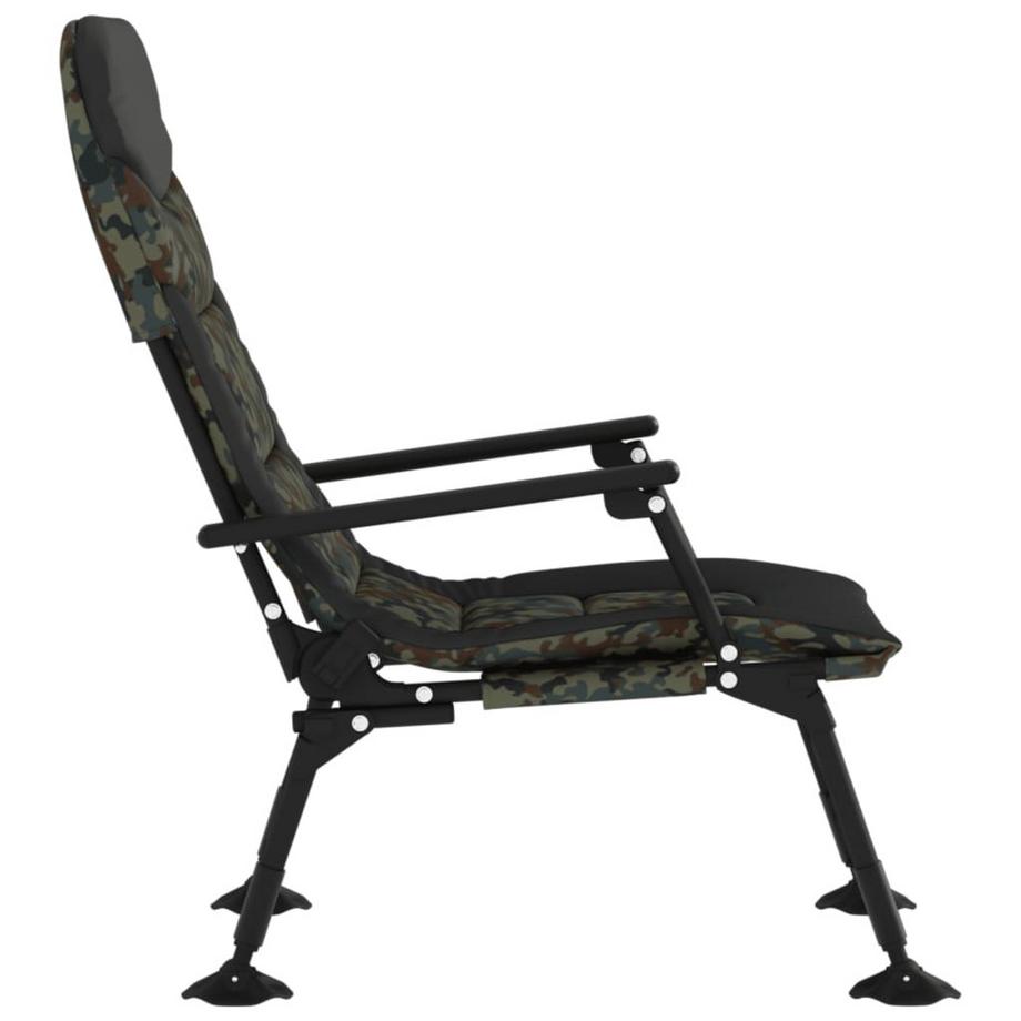 VidaXL Chaise de pêche acier  