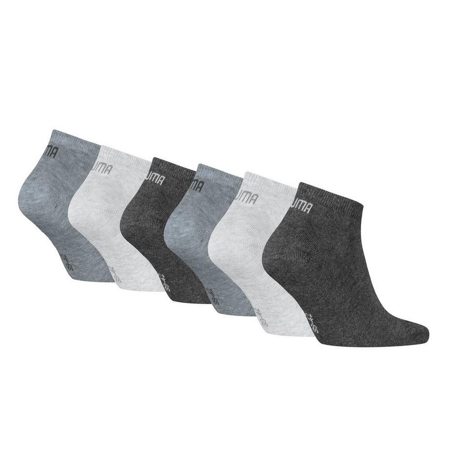 PUMA Confezione da 6 Calzini Stretch Sneaker Tinta Unita  