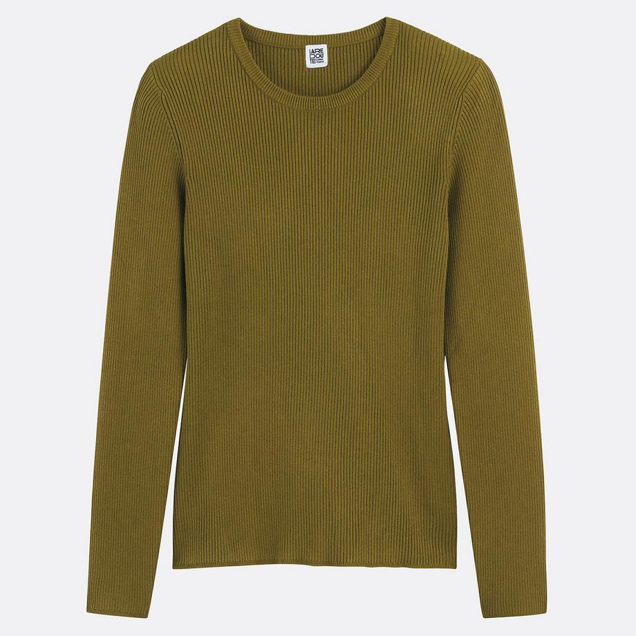 La Redoute Collections Feinstrick Rundhals Pullover  