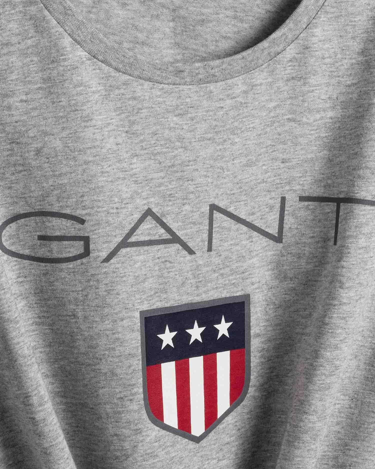 GANT  T-shirt  Confortable à porter-Shield Logo 