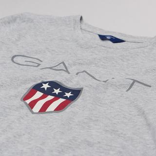 GANT  T-shirt  Confortable à porter-Shield Logo 