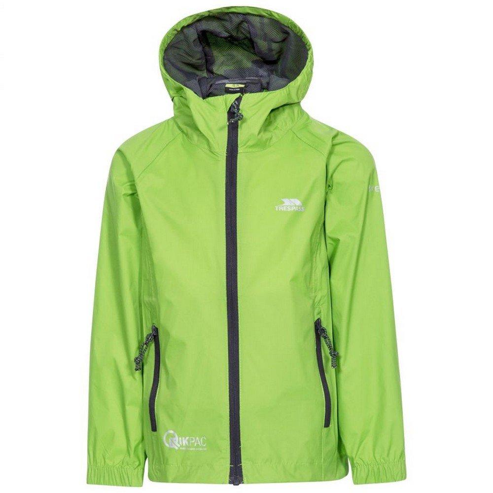 Image of Qikpac Verstaubare Jacke Unisex Grün 11-12A