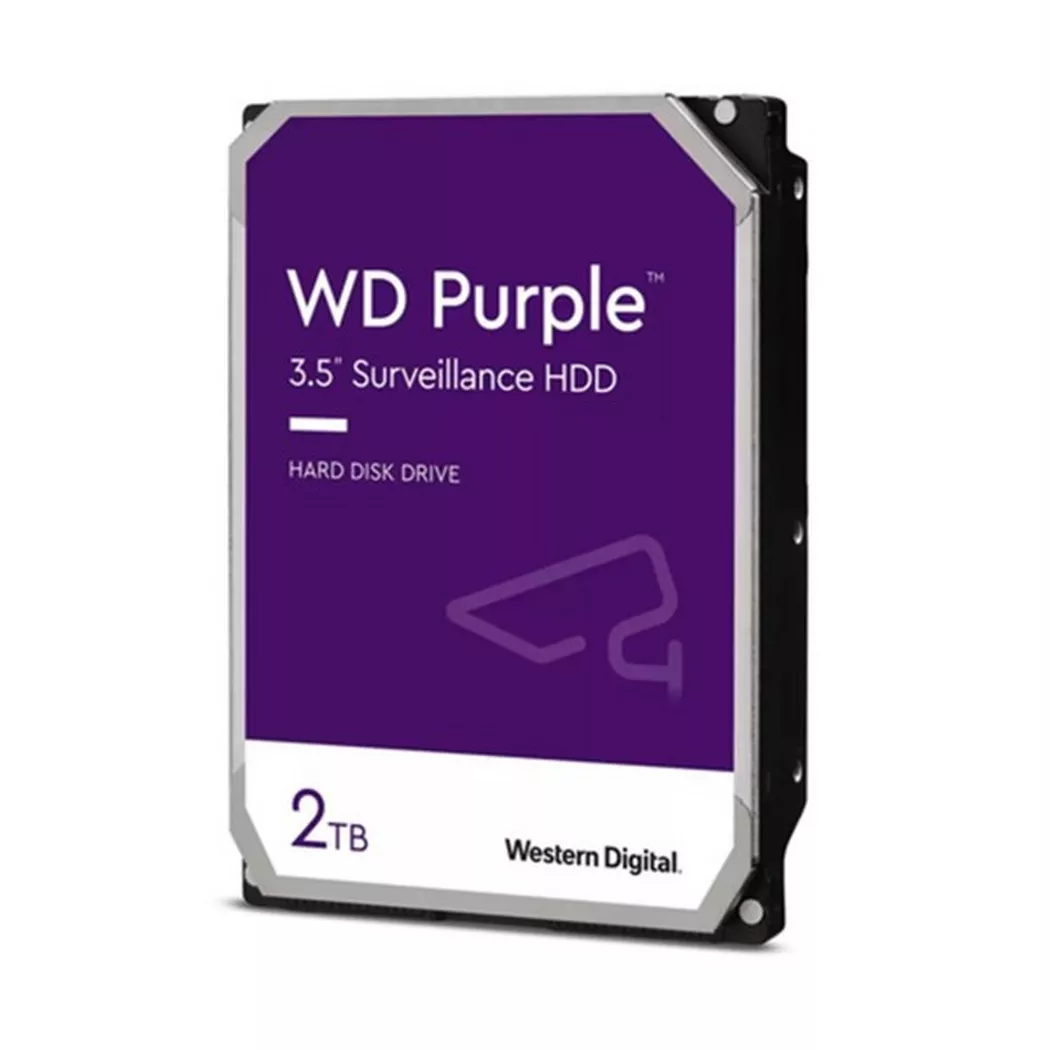 Western Digital - Purple 2tb 64mb 3.5in Sata, 2 TB