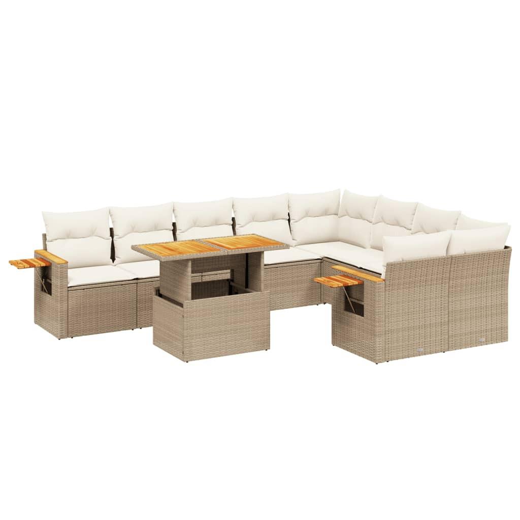 VidaXL Garten sofagarnitur poly-rattan  