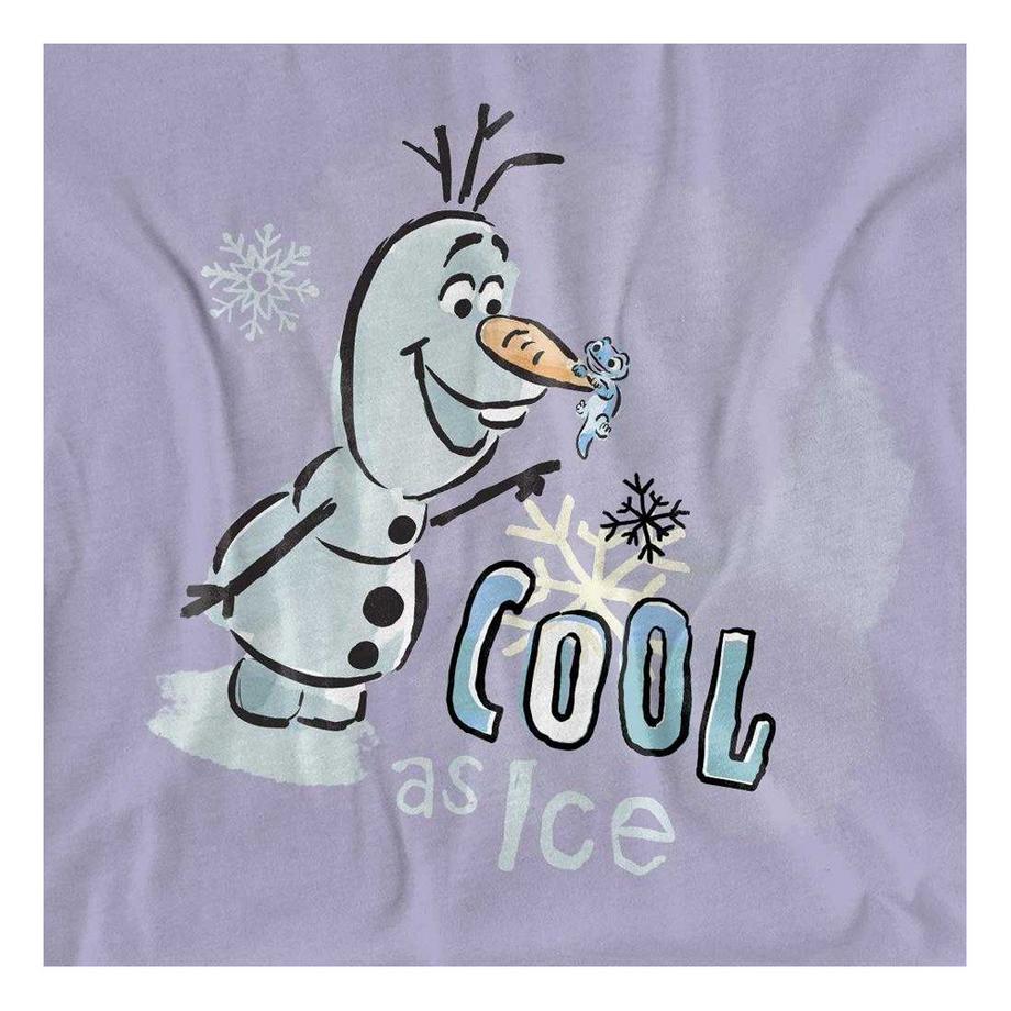 FROZEN  T-ShirtMotif Olaf Et Bruni Cool As Ice 