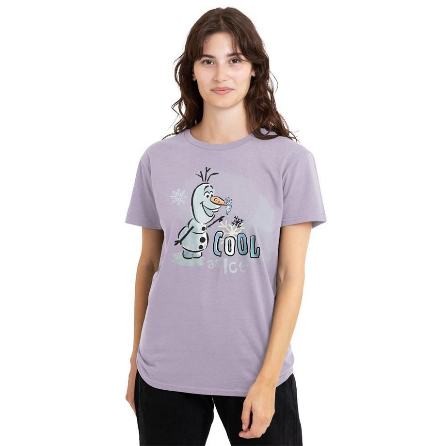 FROZEN  T-ShirtMotif Olaf Et Bruni Cool As Ice 