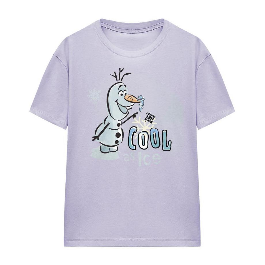 T-ShirtMotif Olaf Et Bruni Cool As Ice
