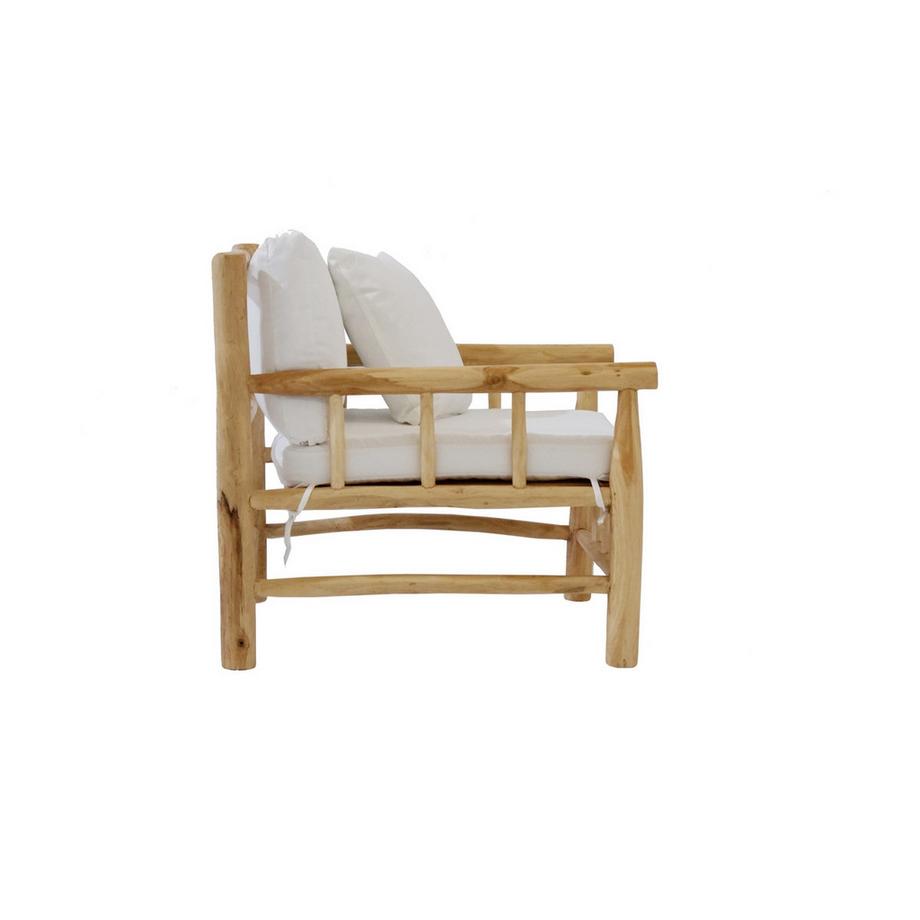 mutoni Gartensofa Verdezza 180x90x80 weiss  