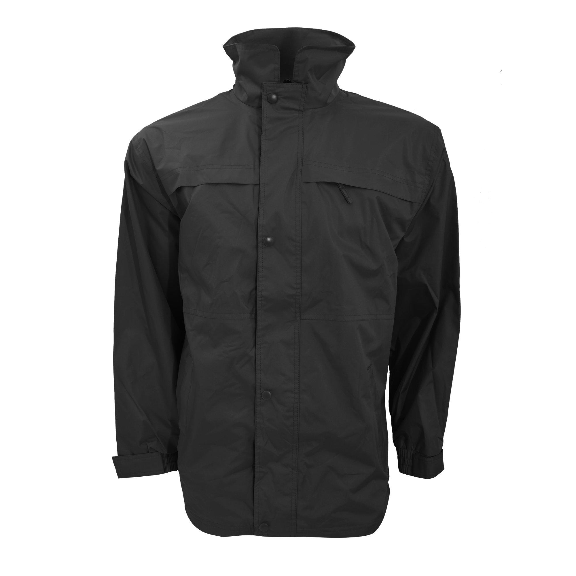Image of Multifunktionsjacke, Wasserabweisend, Winddicht Herren Schwarz XS