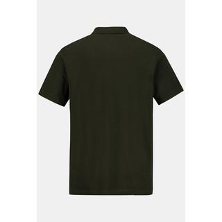 JP1880  Maglia basic in piqué con colletto polo e mezze maniche, fino alla tg. 10XL 