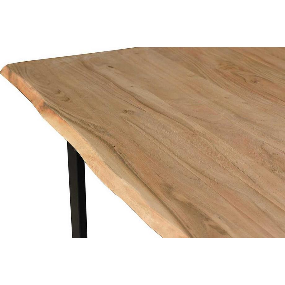 mutoni Table en bois massif Raul Acacia 200x100  