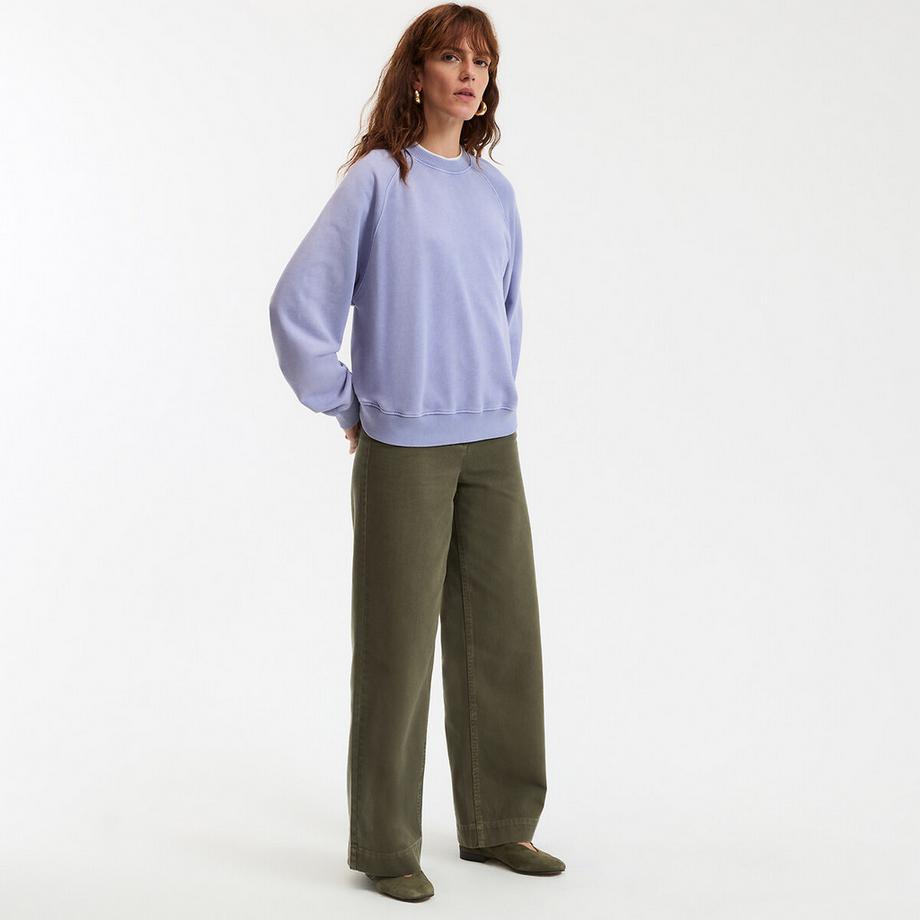 La Redoute Collections Rundhals Loose Fit Sweatshirt  