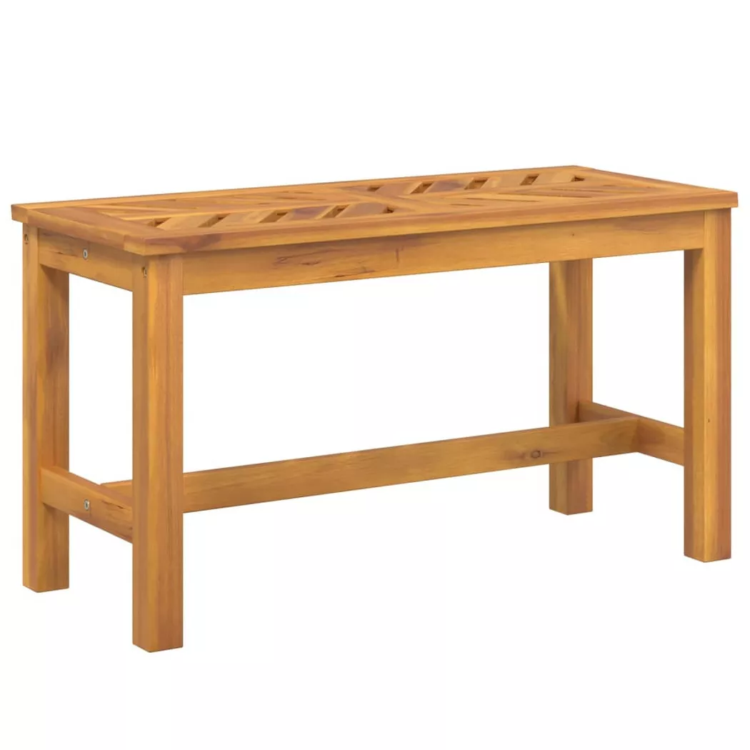 VidaXL - Banc de jardin bois d'acacia, One Size, Marron