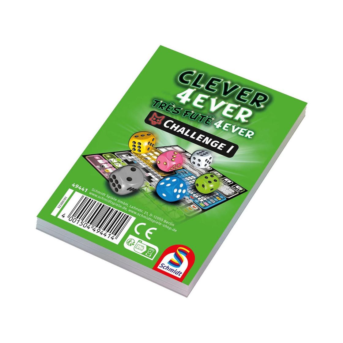 Image of Spiele Clever 4-ever Challenge Block (DE,FR)