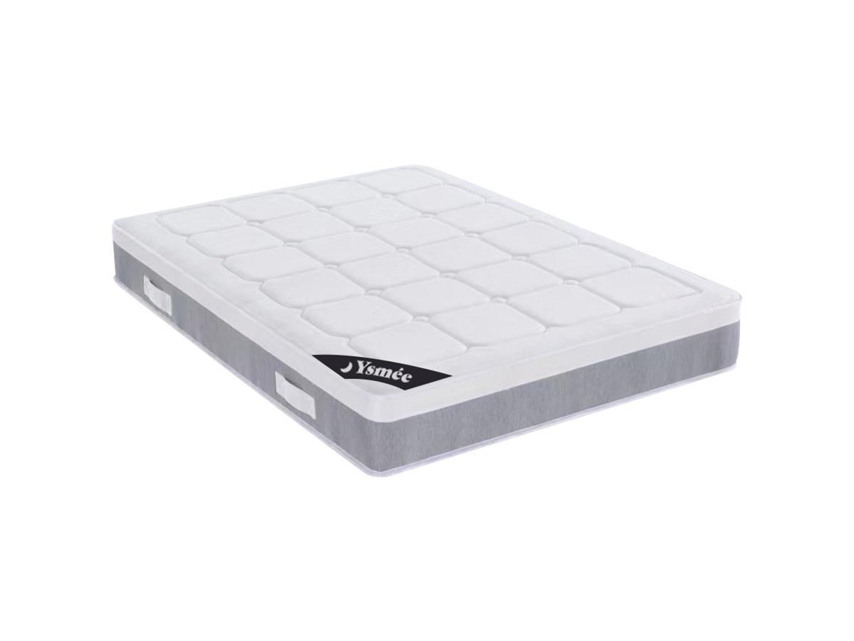 Image of 7-Zonen-Taschenfederkernmatratze - 140 x 190 cm - Auflage aus Latex - Stärke 28 cm - DUCHESSE II von YSMÉE 7-Zonen-Taschenfederkernmatratze - 140 x 190 cm - Auflage aus Latex - Stärke 28 cm - DUCHESSE II von YSMÉE