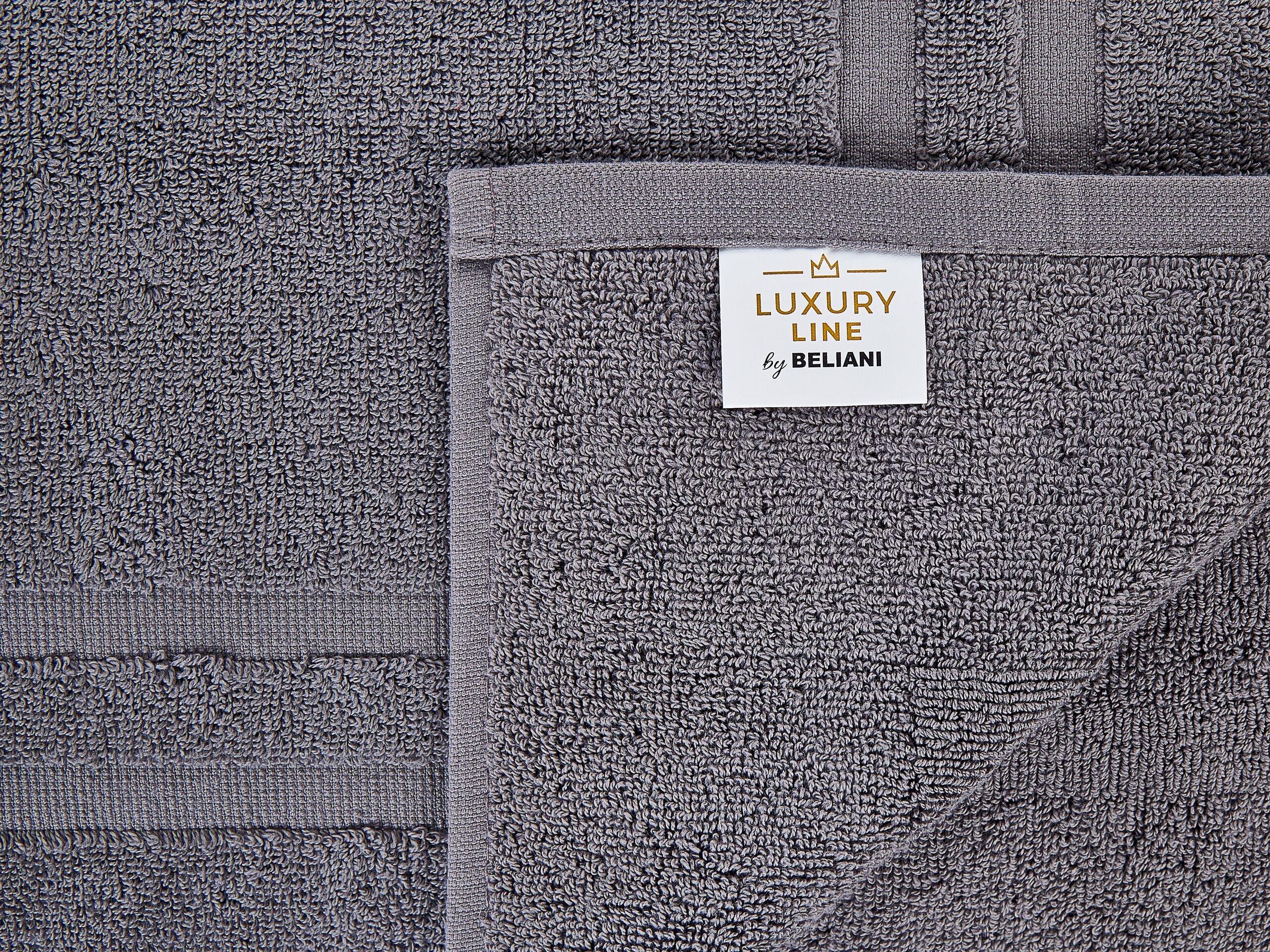 Beliani Handtücher im 9er Set aus Baumwolle ATIU  