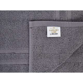 Beliani Lot de 9 serviettes en Coton ATIU  