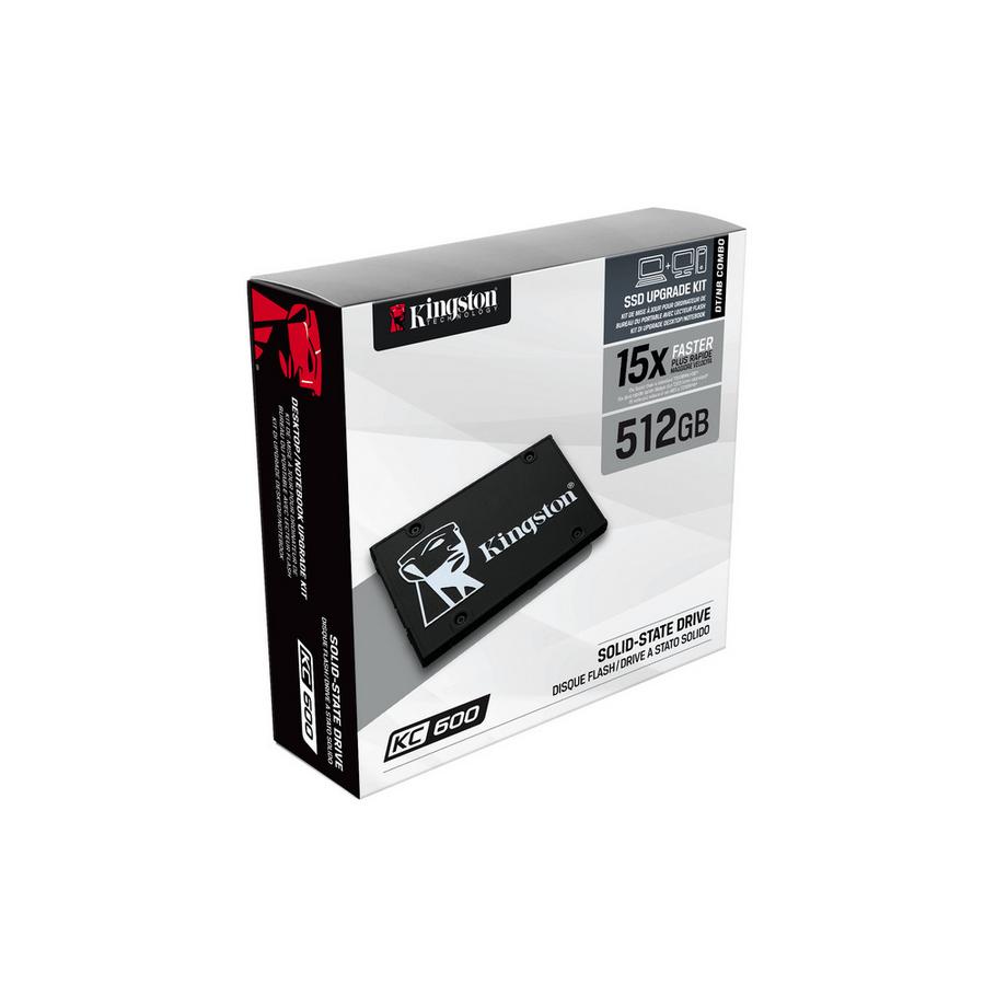 Kingston  512GB KC600 SATA3 2.5IN SSD ONLY DRIVE 