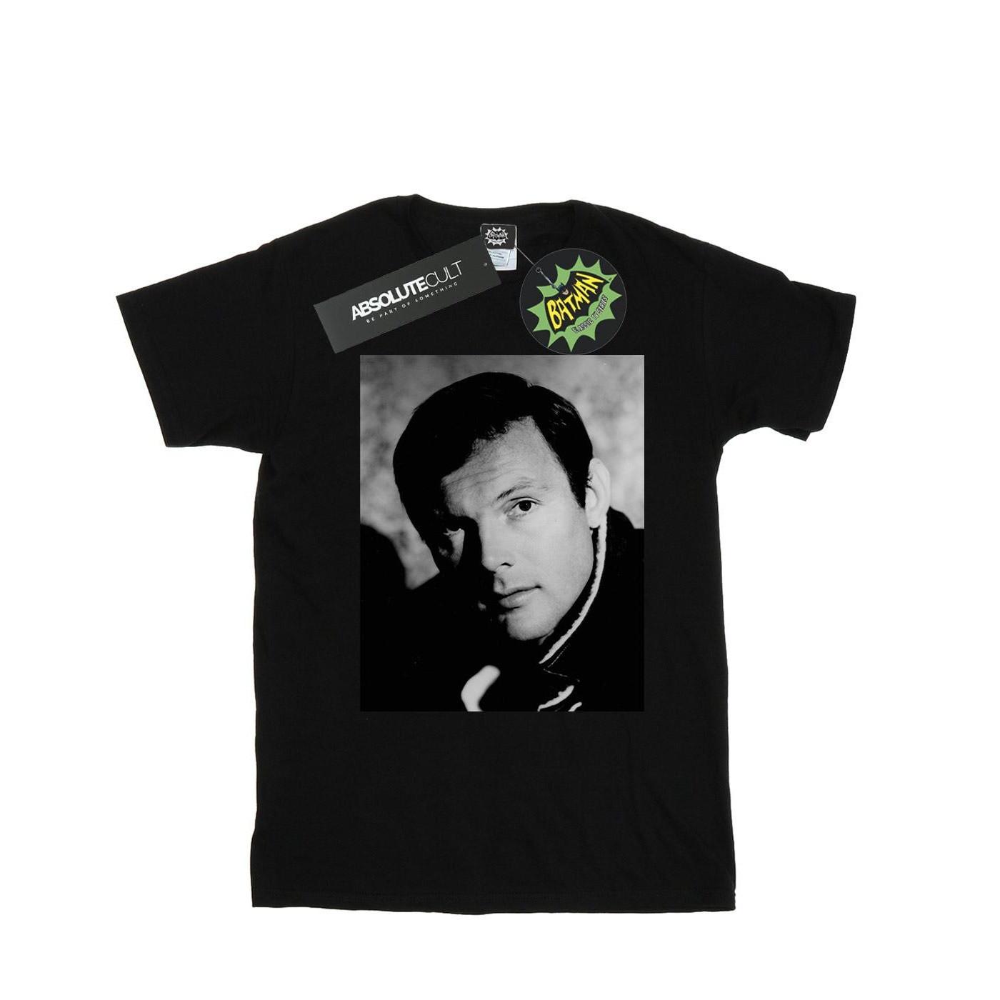 Image of Batman Tv Series Adam West Photograph Tshirt Jungen Schwarz 128