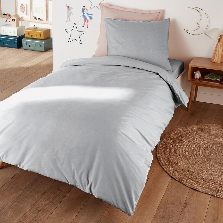 Housse de couette enfant en percale de coton