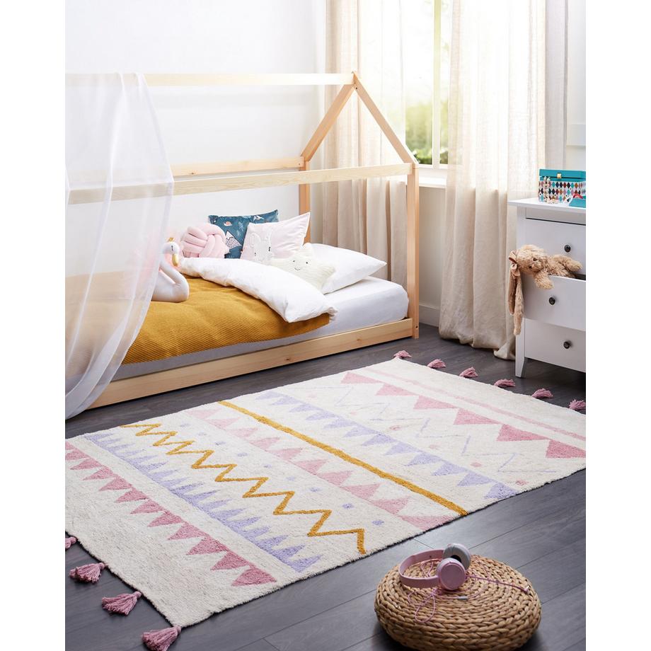 Beliani Tapis enfant en Coton  ZAYSAN  