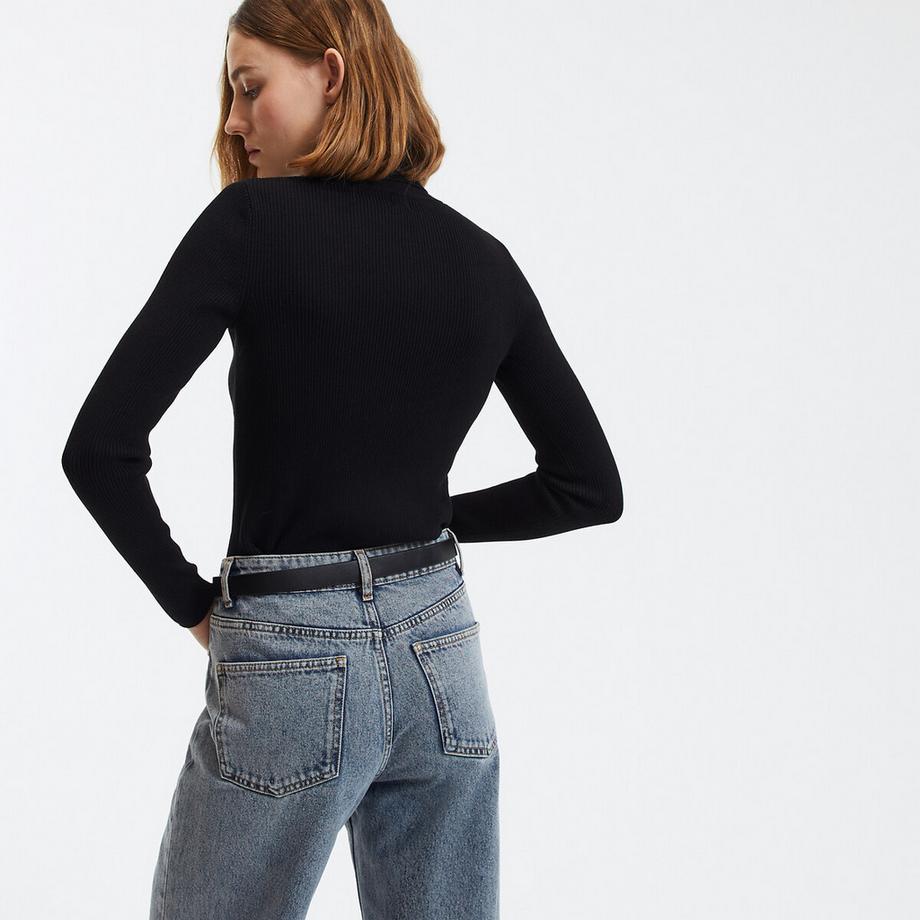 La Redoute Collections Feinstrick Rollkragenpullover  