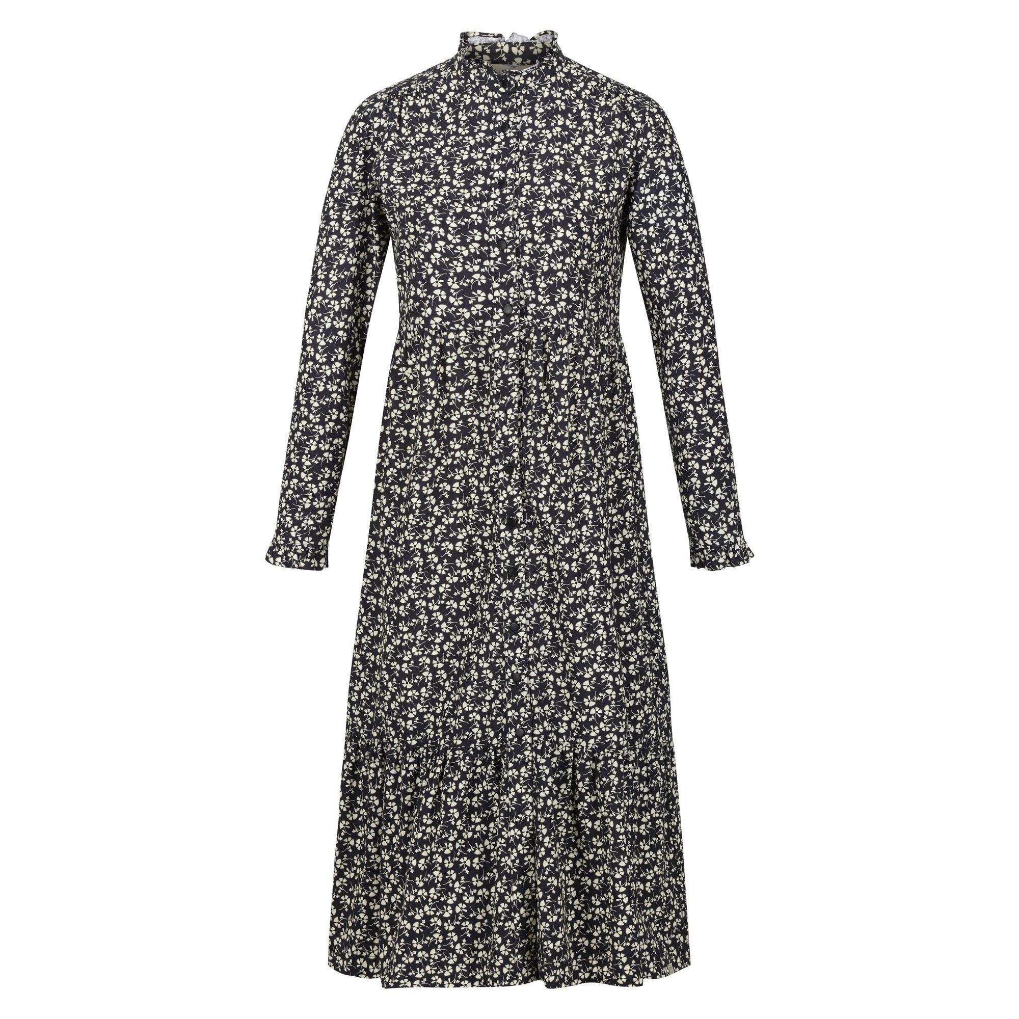 Image of Orla Kiely Midikleid Damen Schwarz 40