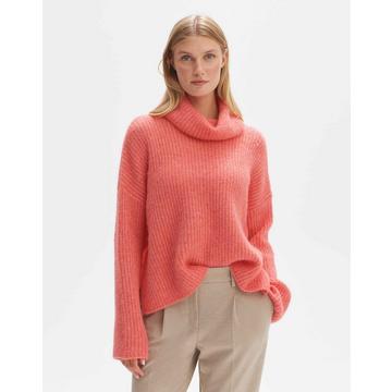 Strickpullover Parja slit gerader Schnitt