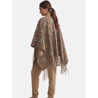 Selmark  Camel Cuadros Poncho COMPLEMENTOS 