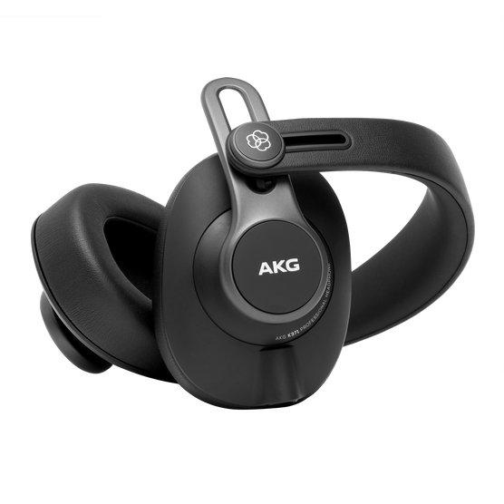 AKG  AKG K371 Kopfhörer & Headset Kabelgebunden Kopfband BühneStudio Schwarz, Metallisch 